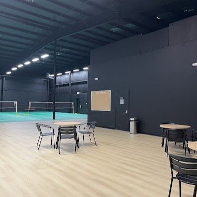 I was wrong about badminton here — there are courts open to midnight, and it is the free ones that shut early