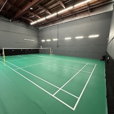 I was wrong about badminton here — there are courts open to midnight, and it is the free ones that shut early