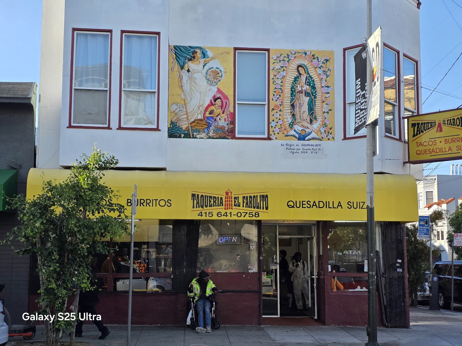 24th St Mission: lunch two blocks from the fare gates, one $ sign