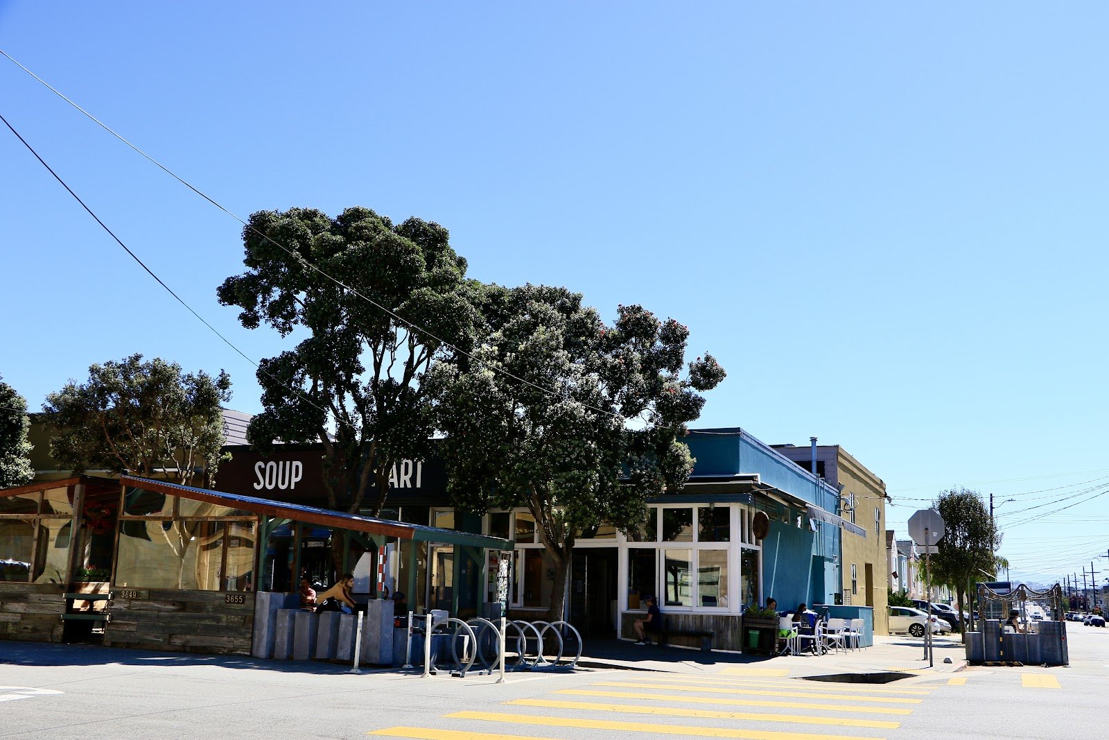 Andytown named its drink after the bird on Ocean Beach, which tells you whose cafe this is