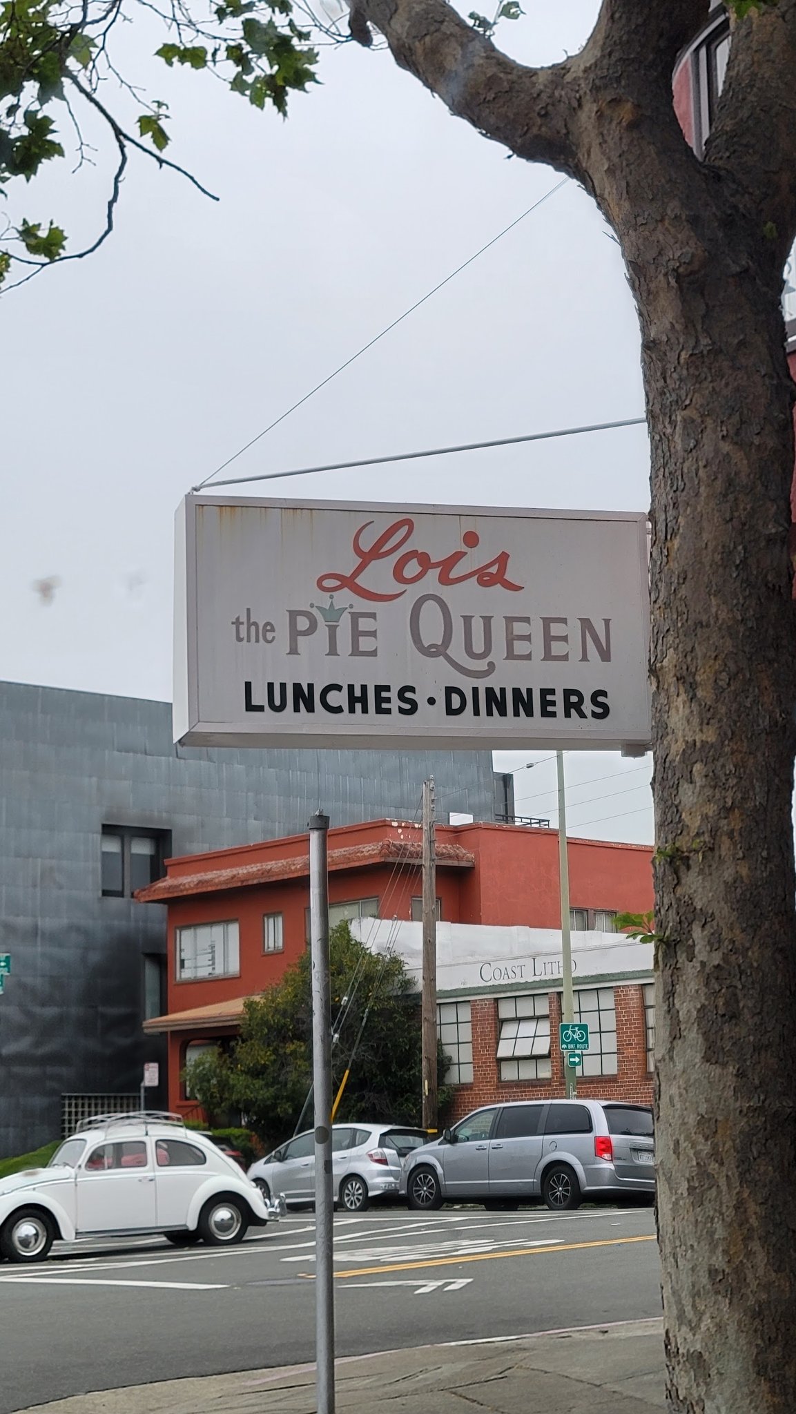 Pre-route breakfast at Lois the Pie Queen