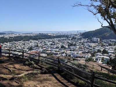 Grandview Park: climb the tiled steps first, then the hill